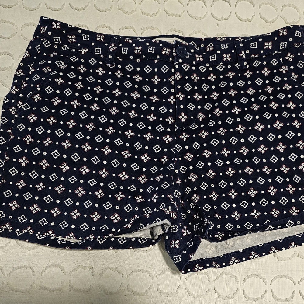 Liz Claiborne blue summer shorts